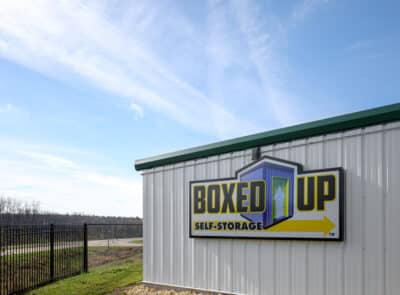 Boxed Up self storage units off of I-90 near Rock Cut State Park. Drive Up storage lockers. Secure with 24/7 access.
